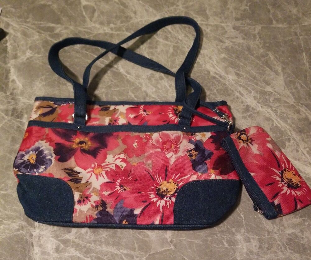 Colorful shoulder bag from Avon